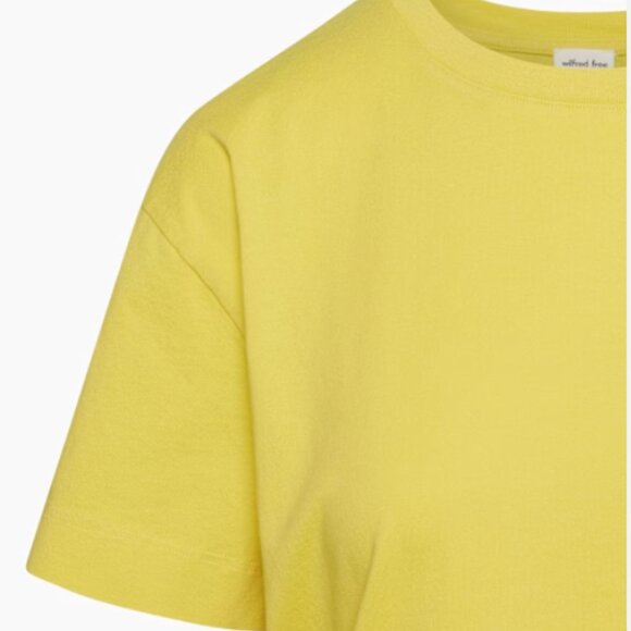 Aritzia Wilfred Free - GETAWAY DRESS - T-Shirt Dress - Yellow - 2xs - Picture 3 of 6